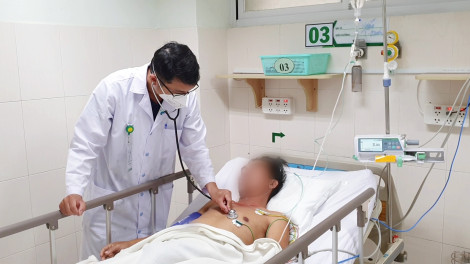Cứu kịp bác tài Quảng Ngãi nhồi máu cơ tim nguy kịch
