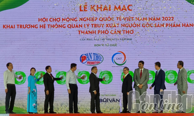 Khai mạc Hội chợ Nông nghiệp Quốc tế Việt Nam năm 2022 tại Cần Thơ