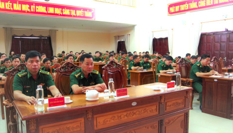 Bộ đội Biên phòng Cà Mau phát động “50 ngày thi đua lập công quyết thắng”