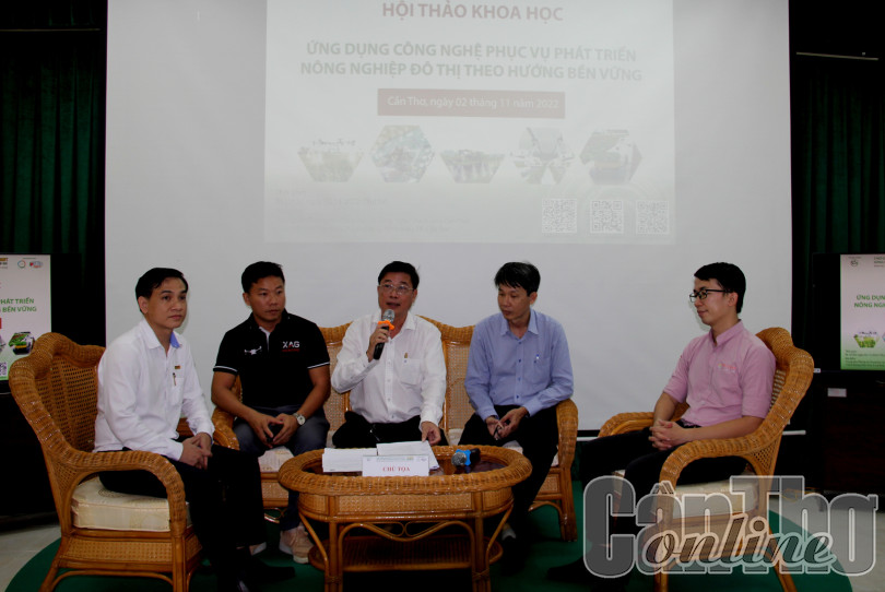 Ứng dụng công nghệ phát triển nông nghiệp đô thị bền vững