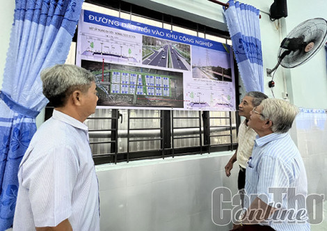 Công khai chủ trương đầu tư Khu công nghiệp Vĩnh Thạnh giai đoạn 1 đến người dân bị ảnh hưởng bởi dự án