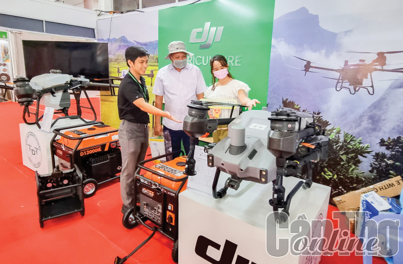 Kết nối giao thương, ứng dụng máy móc, công nghệ mới trong nông nghiệp
