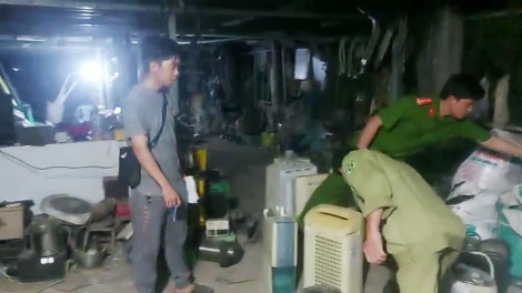 An Giang: Phát hiện nhiều hàng hóa nghi nhập lậu tại khu vực biên giới