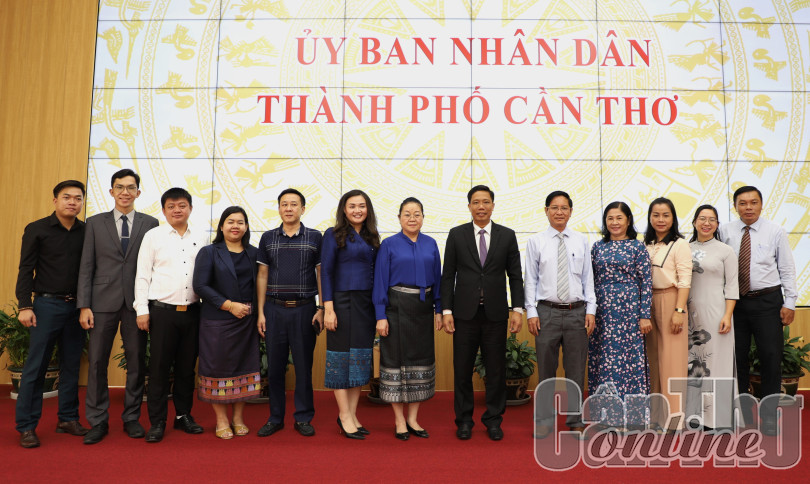 Thúc đẩy hợp tác thương mại - văn hóa - du lịch giữa TP Cần Thơ và Lào