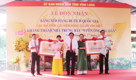 Xếp hạng Di tích Quốc gia các địa điểm lưu niệm đồng chí Võ Văn Kiệt