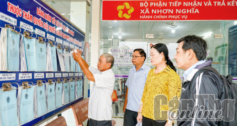 Xã Nhơn Nghĩa ngăn ngừa có hiệu quả tham nhũng, tiêu cực