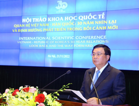Quan hệ Việt Nam – Hàn Quốc: 30 năm nhìn lại và định hướng phát triển trong bối cảnh mới