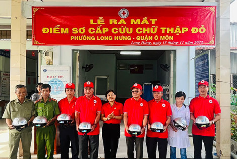 Thêm 1 điểm sơ cấp cứu tai nạn trên tuyến quốc lộ 91