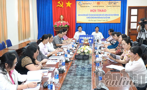 Cần chăm lo giáo viên, đảm bảo chất lượng giáo dục mầm non