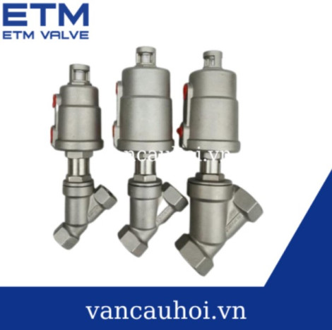 Vì sao nên chọn van y xiên điều khiển khí nén của công ty kỹ thuật ETM?