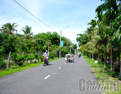 Thới Lai tập trung xây dựng nông thôn mới nâng cao, nông thôn mới kiểu mẫu