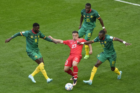 Thắng Cameroon, Thụy Sĩ tạm dẫn đầu bảng G World Cup 2022