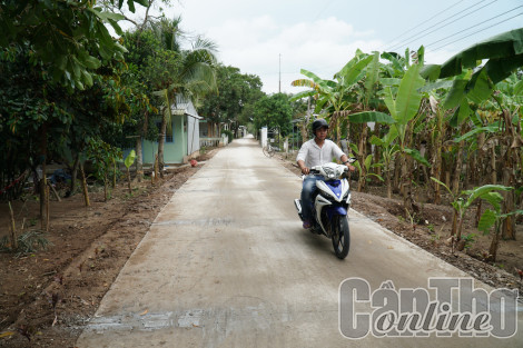 Xã Nhơn Nghĩa bảo đảm an toàn giao thông
