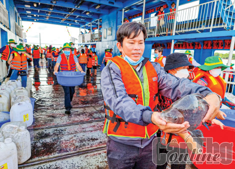 Phát triển đa dạng đối tượng thủy sản nuôi trồng thích ứng với biến đổi khí hậu