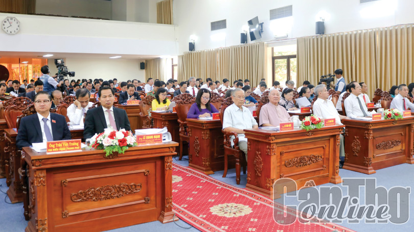 Khai mạc kỳ họp thứ 9 HĐND thành phố khóa X, nhiệm kỳ 2021-2026