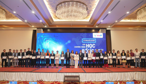 VinIF tài trợ 62 tỉ đồng học bổng thạc sĩ, tiến sĩ và sau tiến sĩ năm 2022