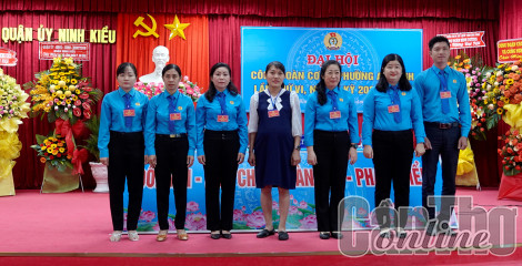 Đại hội điểm của LĐLĐ quận Ninh Kiều