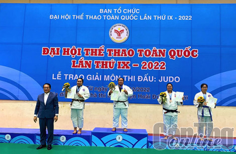 Judo Cần Thơ đoạt HCV bất ngờ