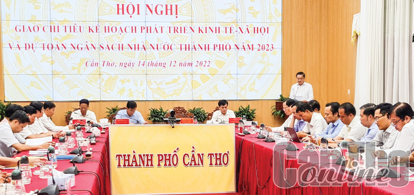 Tập trung thực hiện nhiều giải pháp để hoàn thành các mục tiêu, chỉ tiêu phát triển kinh tế - xã hội năm 2023