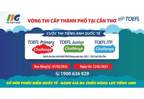 Vòng thi cấp Thành phố cuộc thi tiếng Anh quốc tế lớn nhất cả nước chờ đón học sinh TP Cần Thơ tham gia tranh tài