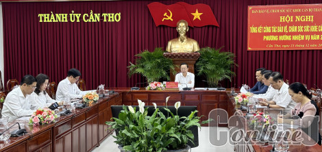 Hoàn thành tốt công tác chăm sóc sức khỏe cán bộ