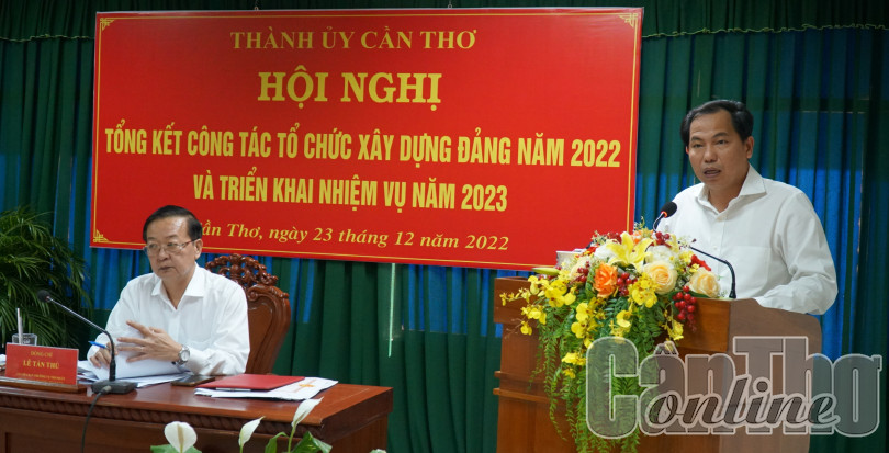 Tiếp tục nâng cao chất lượng, hiệu quả công tác tổ chức xây dựng Đảng