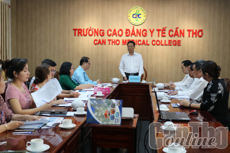 Hội nghị kiểm điểm tập thể Trường Cao đẳng Y tế Cần Thơ