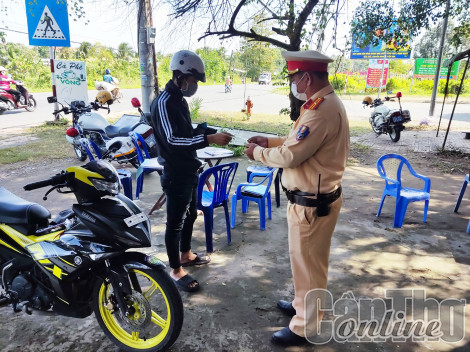 Đảm bảo an toàn giao thông dịp Tết