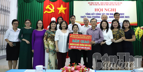 Khối thi đua các Hội có tính chất đặc thù số 1 tổng kết năm 2022