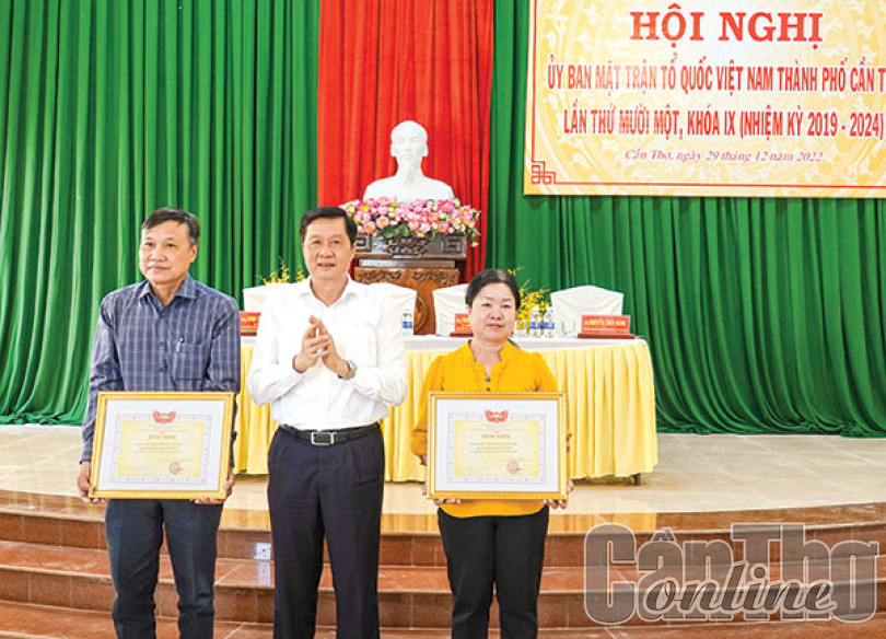 Mặt trận các cấp trong thành phố tiếp tục thực hiện tốt chức năng giám sát và phản biện xã hội
