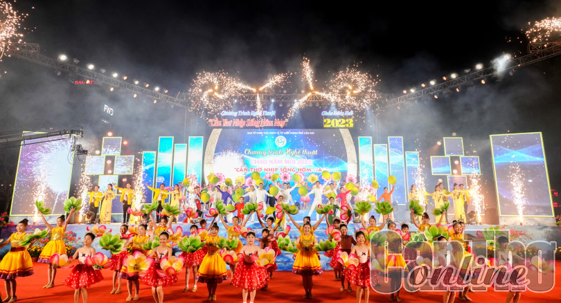 Cần Thơ rộn ràng chào năm mới 2023