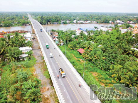 Cần Thơ nỗ lực thực hiện nhiều công trình trọng điểm