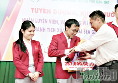 Cặp đôi kỳ thủ “vàng” của thể thao Cần Thơ