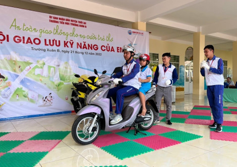 Nhiều mô hình tuyên truyền văn hóa giao thông cho đoàn viên, thanh thiếu nhi