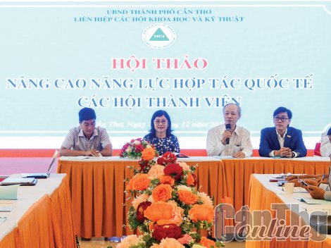 Nâng cao năng lực hợp tác quốc tế về khoa học và công nghệ