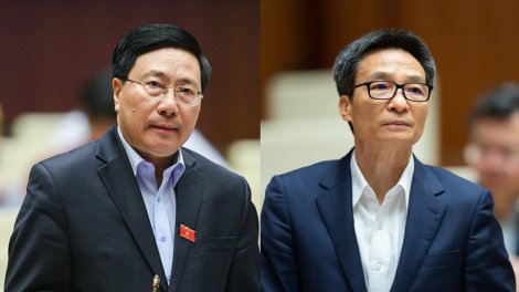 Quốc hội phê chuẩn miễn nhiệm hai Phó Thủ tướng Chính phủ