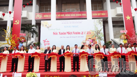 Cần Thơ khai hội “Sắc Xuân miệt vườn”