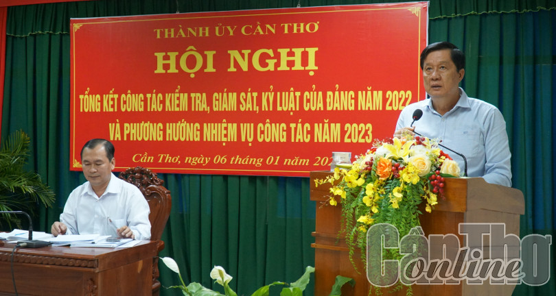 Tiếp tục nâng cao hiệu lực, hiệu quả công tác kiểm tra, giám sát và thi hành kỷ luật của Đảng