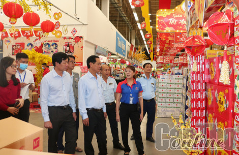 Hàng hóa đảm bảo đầy đủ, giá ổn định cho đến ngày cận Tết