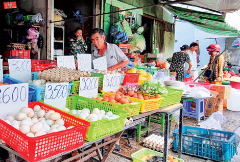 Trứng vịt tăng giá