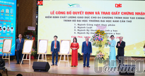 Trường Đại học Nam Cần Thơ kỷ niệm 10 năm  thành lập