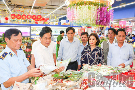 Ðẩy mạnh công tác kiểm tra, giám sát hàng hóa trong những ngày giáp Tết