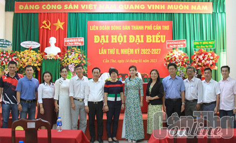 Liên đoàn Bóng bàn TP Cần Thơ có tân chủ tịch