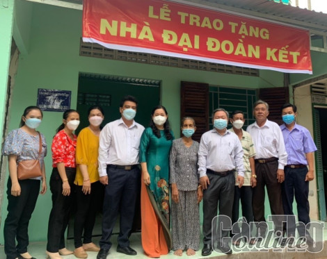 Xây dựng và sửa chữa 583 căn nhà Đại đoàn kết