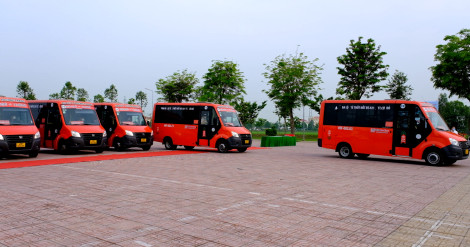 Cần Thơ thay phương tiện xe buýt mini cho 5/7 tuyến xe đang hoạt động