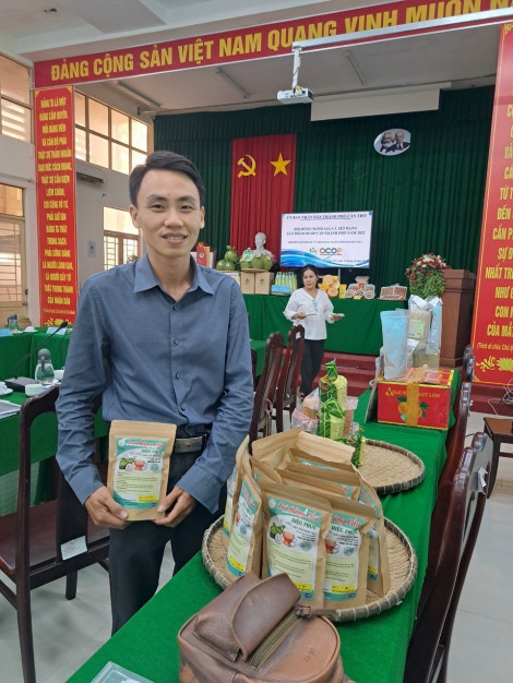 Khởi nghiệp thành công với mô hình trà mãng cầu xiêm