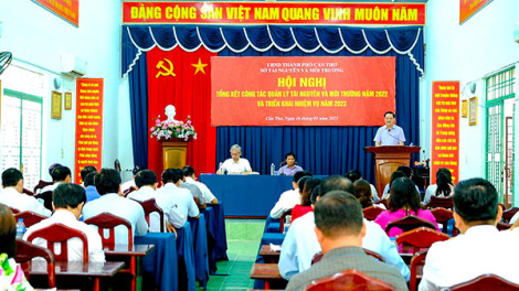 Chủ động tham mưu, đề xuất các giải pháp quản lý nhà nước về lĩnh vực tài nguyên và môi trường
