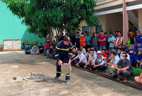 Xây dựng hiệu quả Phong trào Toàn dân phòng cháy, chữa cháy