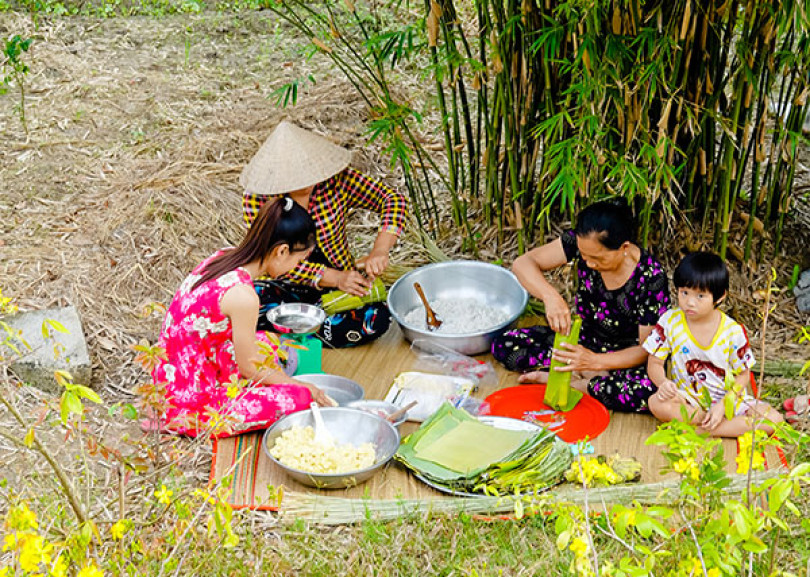 Dân dã Tết quê