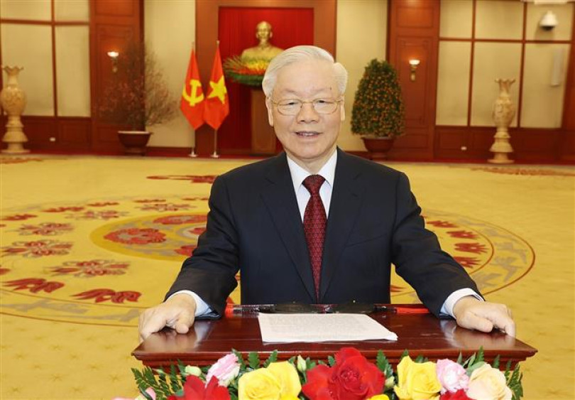 Lời chúc Tết của Tổng Bí thư Nguyễn Phú Trọng nhân dịp Xuân Quý Mão 2023